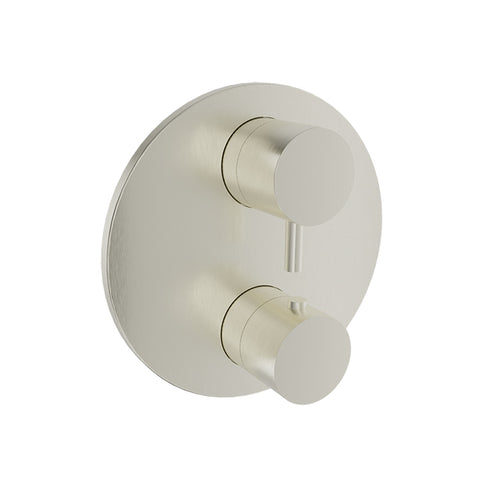 Baril Complete thermostatic pressure balanced shower valve with 1-way diverter