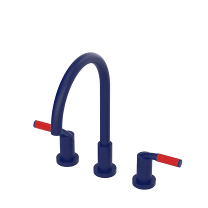 Rubinet Widespread Kitchen Set Midnight Blue