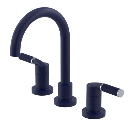 Rubinet Widespread Lav. Set. (less drain) Midnight Blue