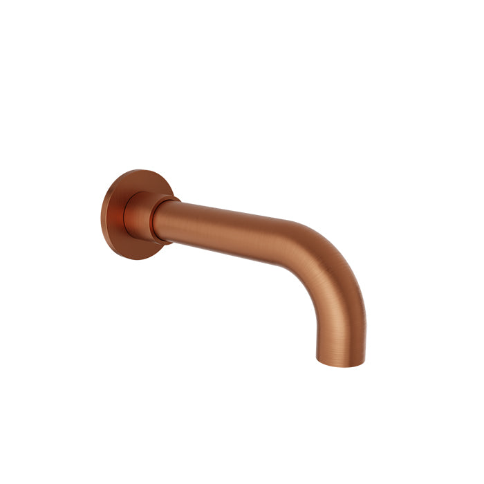Baril Round modern tub spout without diverter 1/2" F