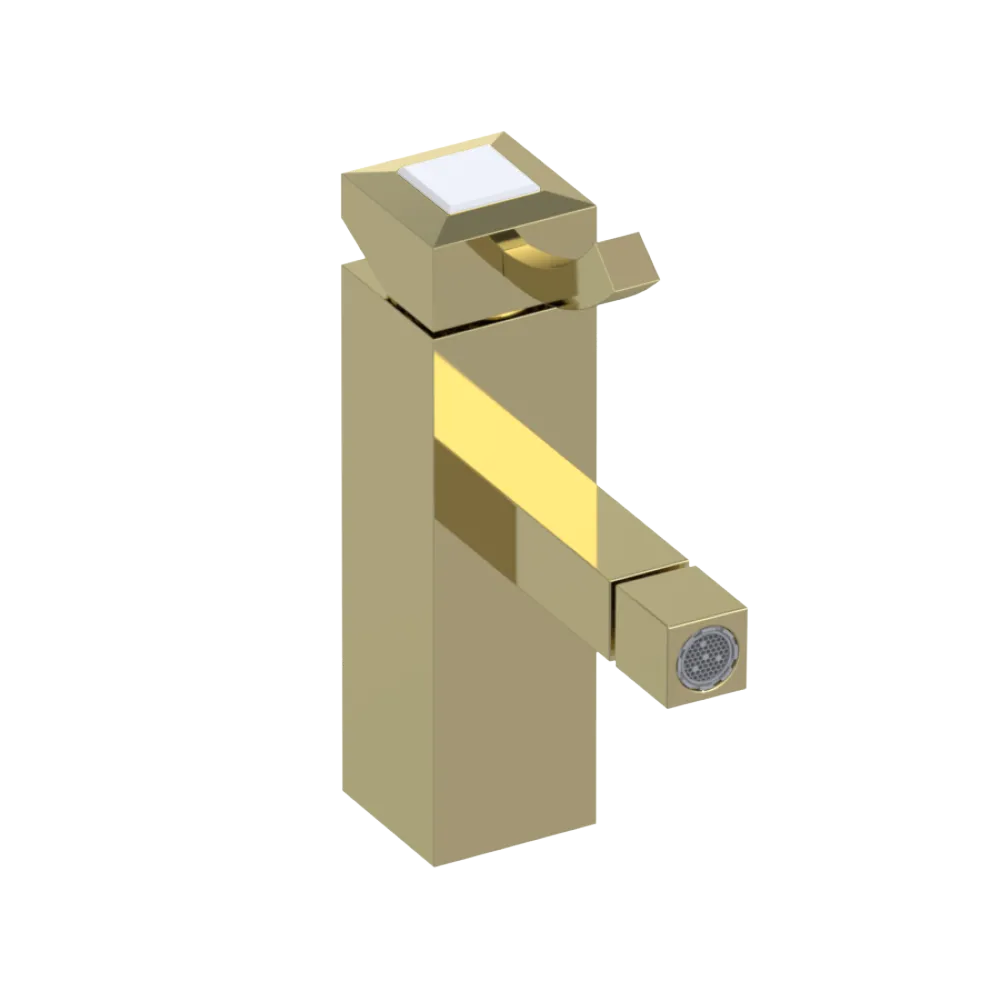 Rubinet Single Control Bidet Fitting (less drain) Gold
