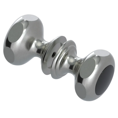 Rubinet Shower Door Knob (set) Satin Nickel