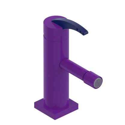 Rubinet Single Control Bidet Fitting (less drain) Purple Haze