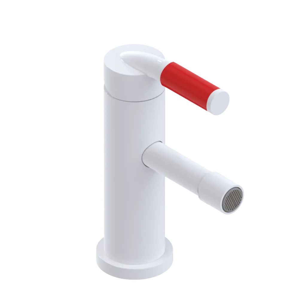Rubinet Single Control Bidet Fitting (less drain) White
