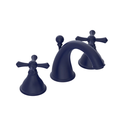 Rubinet Widespread Lav. Set. (less drain) Midnight Blue