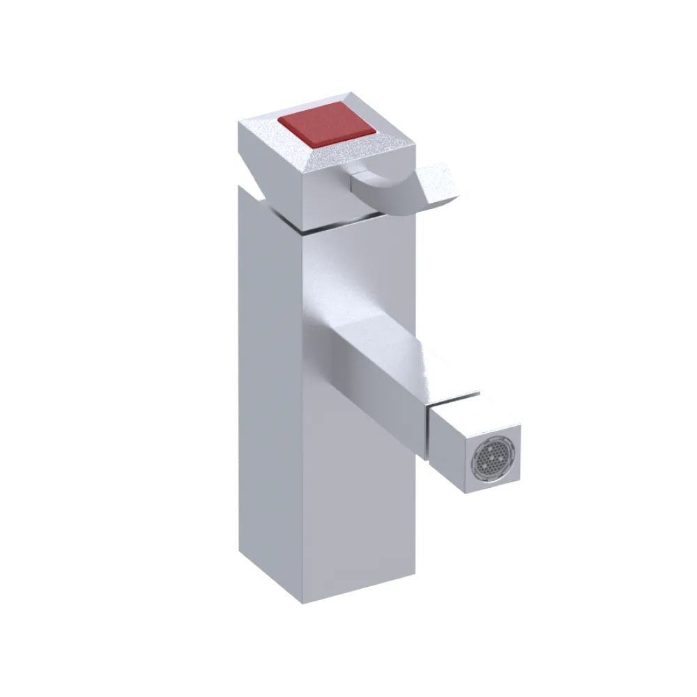 Rubinet Single Control Bidet Fitting (less drain) Satin Chrome