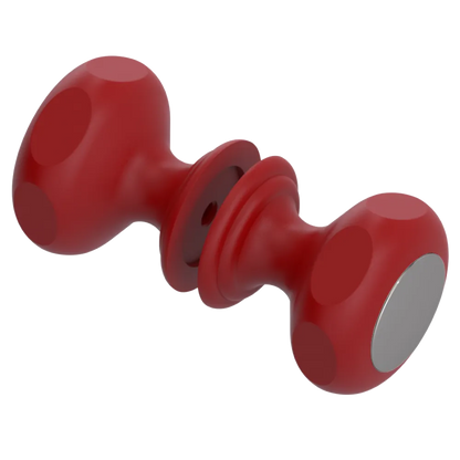 Rubinet Shower Door Knob (set) Maroon