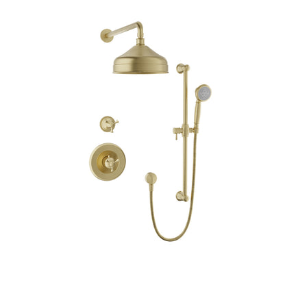 Baril Complete thermostatic shower kit