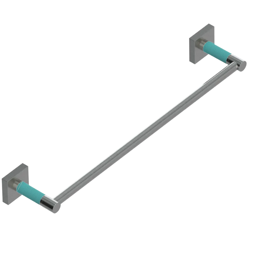 Rubinet 18" TOWEL BAR Satin Nickel