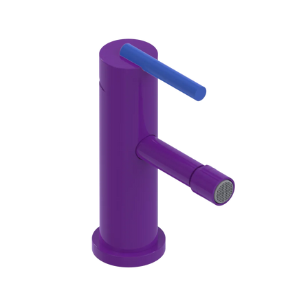 Rubinet Single Control Bidet Fitting (less drain) Purple Haze
