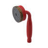 Rubinet 3 Function Hand Held Shower Only Red