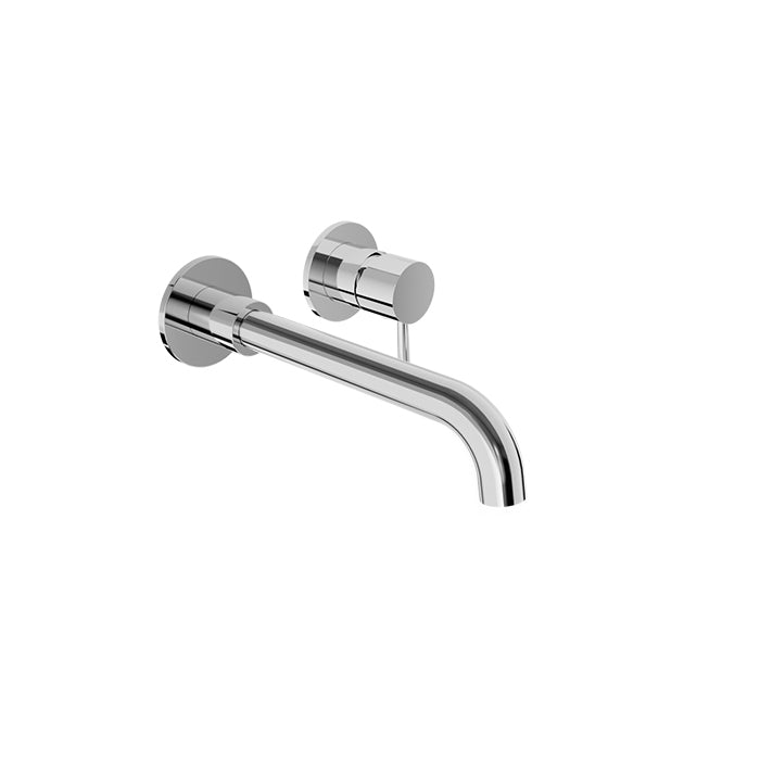 Baril Single lever wall-mounted lavatory faucet, drain not included