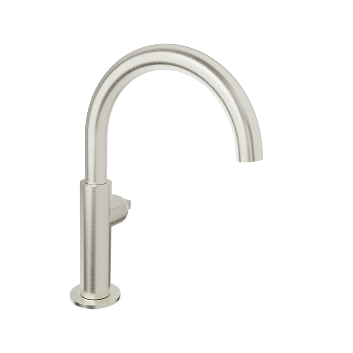 Baril Single-hole lavatory faucet (without handle), drain included