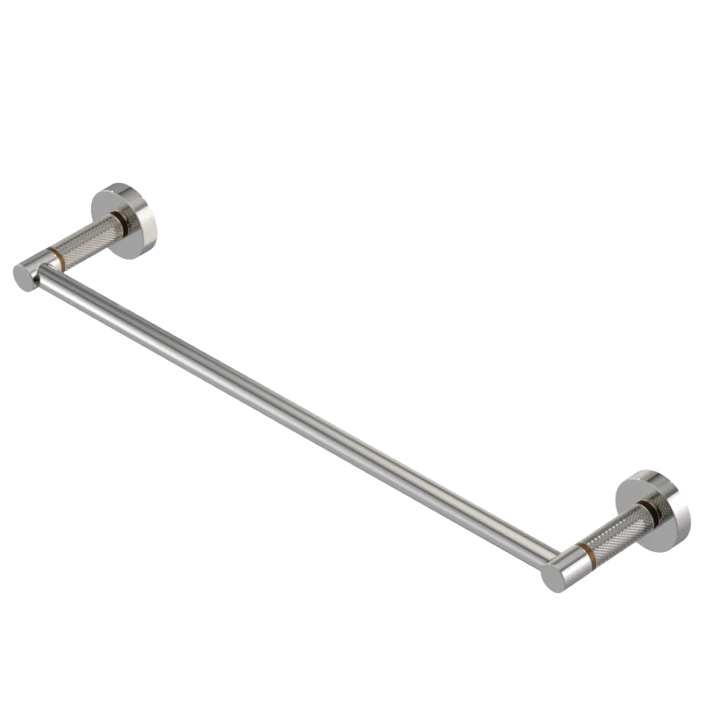 Rubinet Towel Bar 18" Polished Nickel