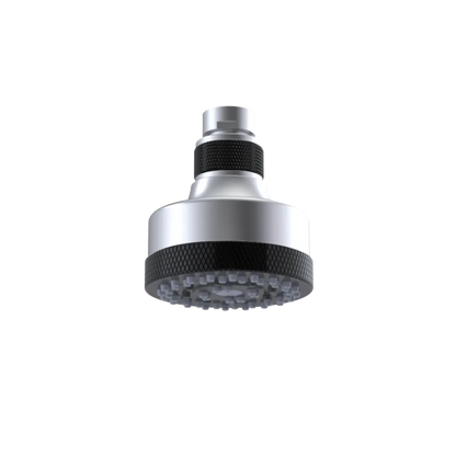 Rubinet 3 FUNCTION SHOWER HEAD Satin Chrome