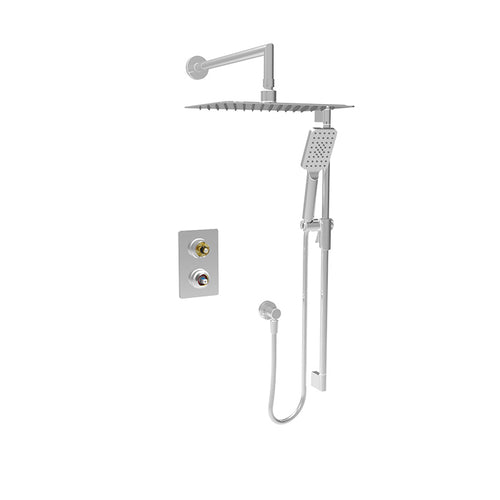 Baril Complete pressure balanced shower kit without handle