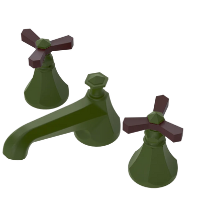 Rubinet Widespread Lav. Set. (less drain) Green Envy