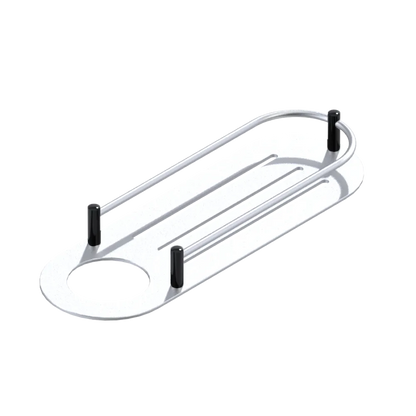 Rubinet Shelf Only Satin Chrome