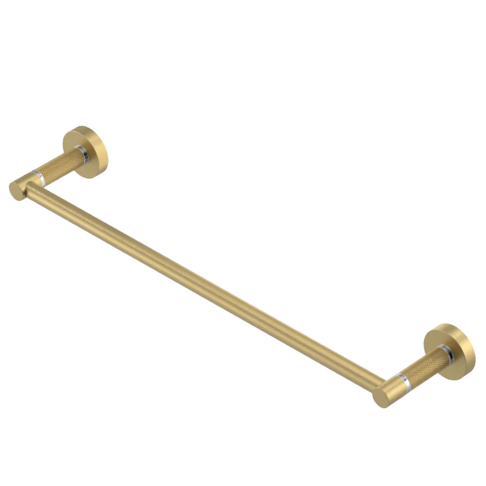 Rubinet Towel Bar 18" Satin Brass