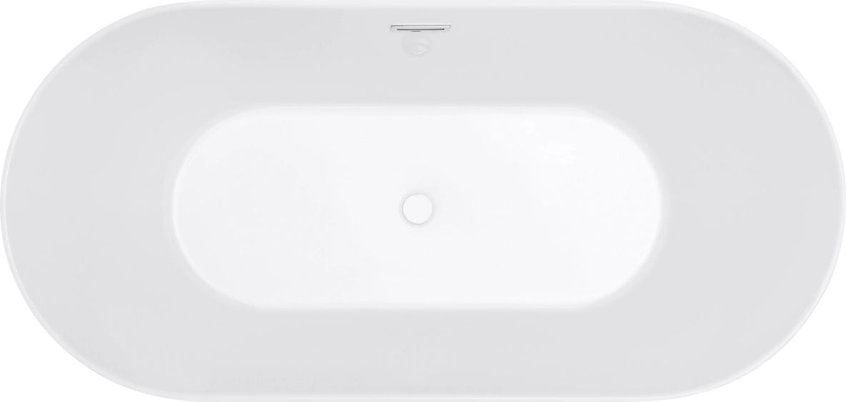 Harmony Matte White 67" x 32" Freestanding Bathtub - FBH6732