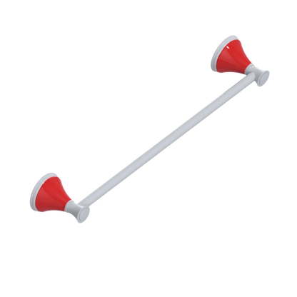 Rubinet Towel Bar 18" White