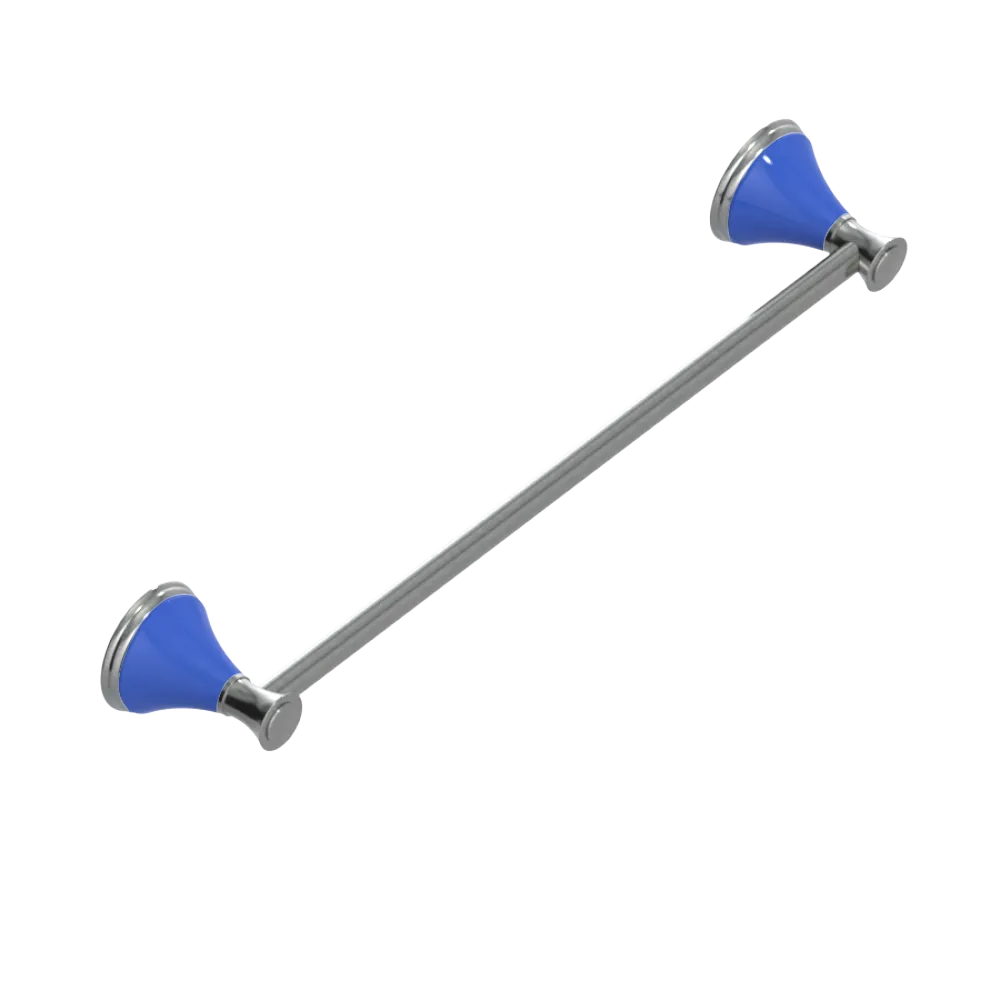 Rubinet Towel Bar 18" Satin Nickel
