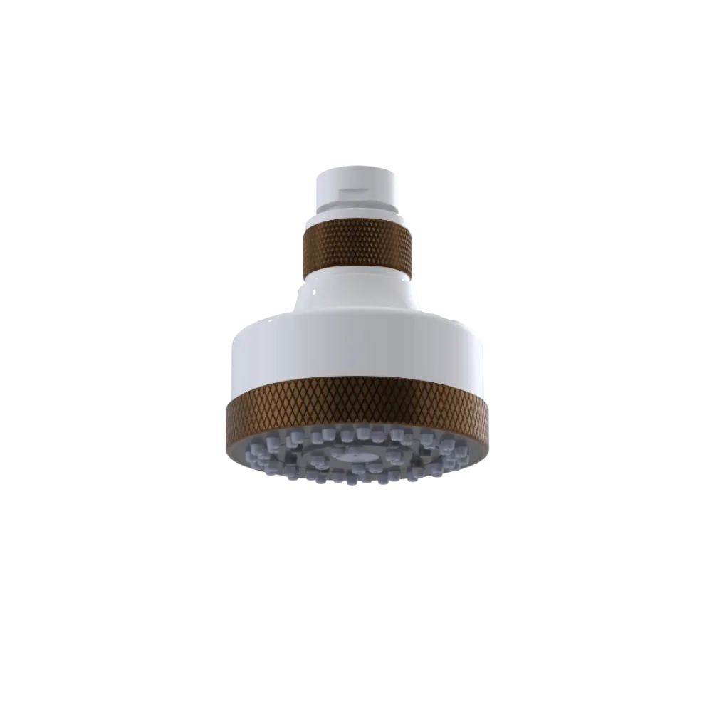 Rubinet 3 FUNCTION SHOWER HEAD White