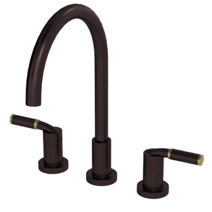 Rubinet Widespread Kitchen Set Oil Rubbed Bronze