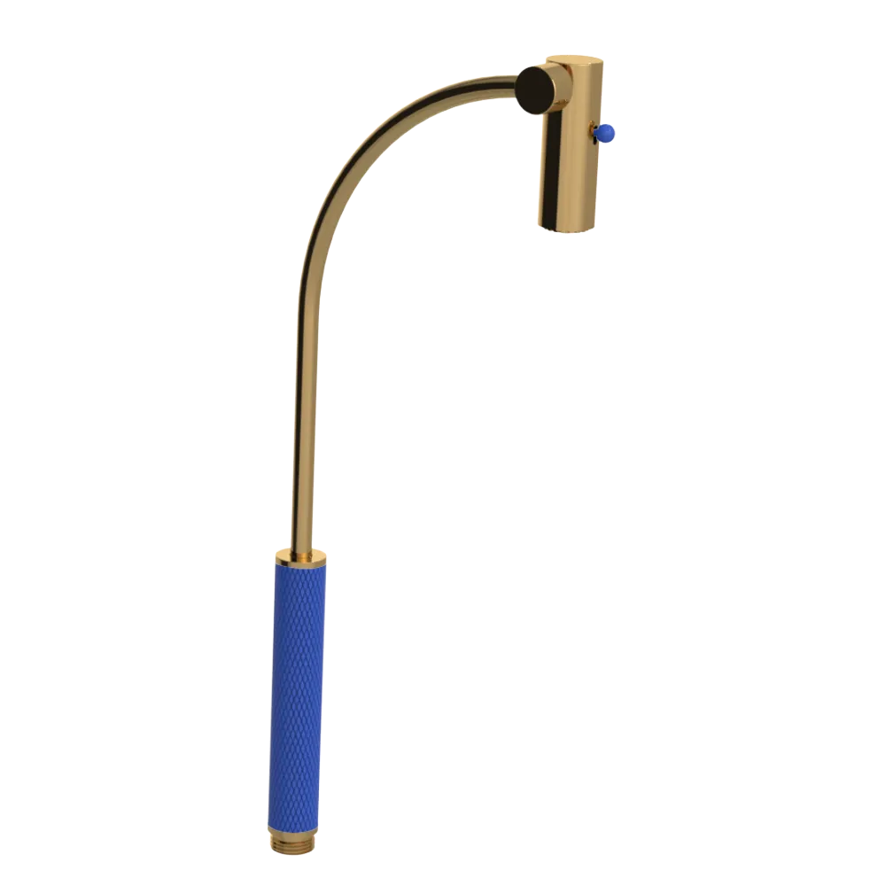 Rubinet Hand Held Shower Bidet Only Gold