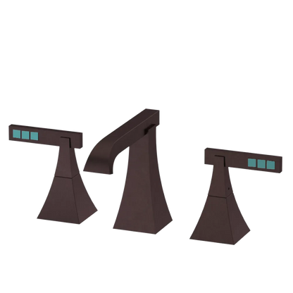 Rubinet Widespread Lav. Set. (less drain) Oil Rubbed Bronze