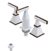 Rubinet Bidet Fitting with Spray, Diverter, and Vacum Breaker (Less Drain) Matt White