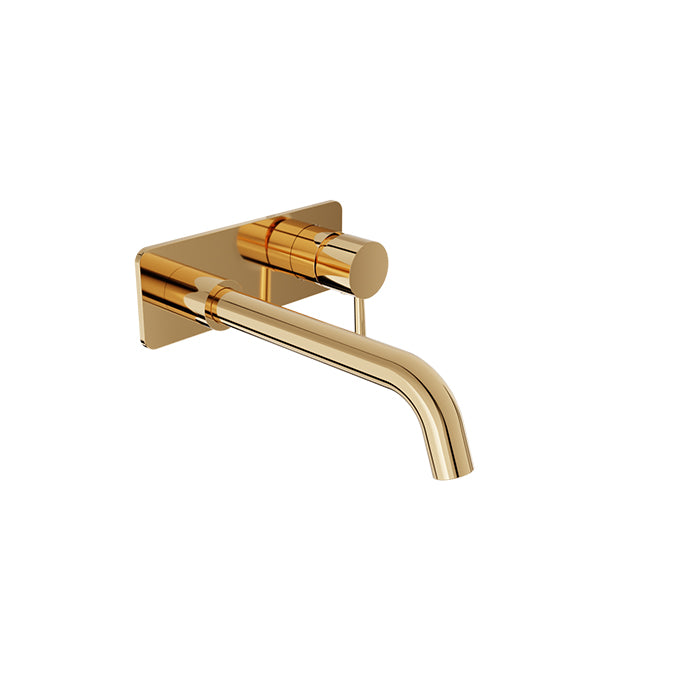 Baril Single lever wall-mounted lavatory faucet, drain not included