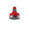 Rubinet 3 FUNCTION SHOWER HEAD Red