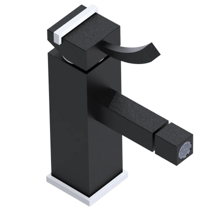 Rubinet Single Control Bidet Fitting (less drain) Matt Black