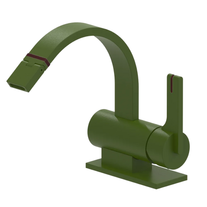 Rubinet Single Control Bidet Fitting (less drain) Green Envy