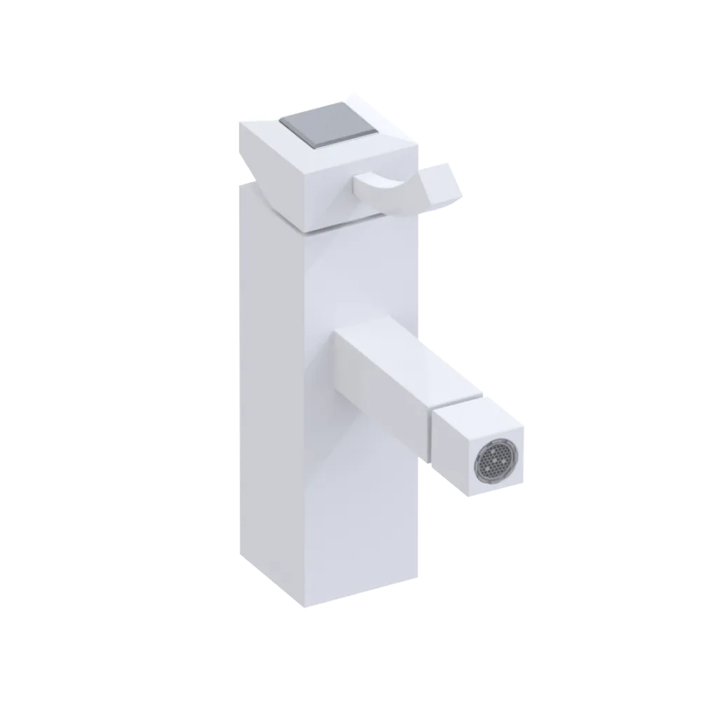 Rubinet Single Control Bidet Fitting (less drain) White