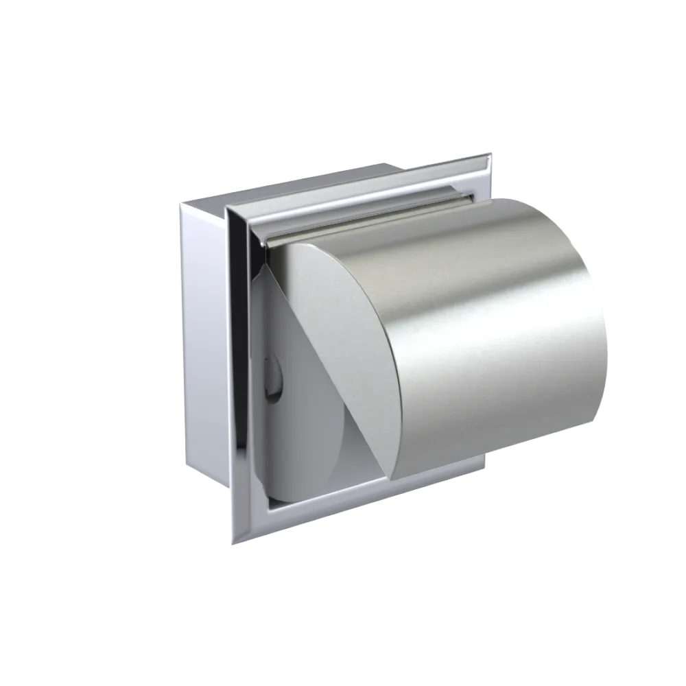 Rubinet RECESSED TOILET PAPER HOLDER Chrome
