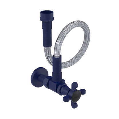 Rubinet Exposed Supply Kit (classic) Midnight Blue