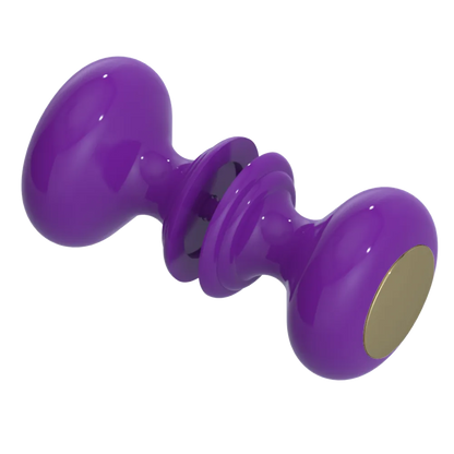 Rubinet Shower Door Knob (set) Purple Haze