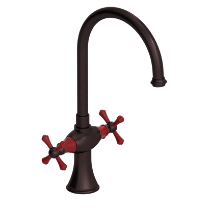 Rubinet Two Handle Single Hole Kitchen Set Oil Rubbed Bronze