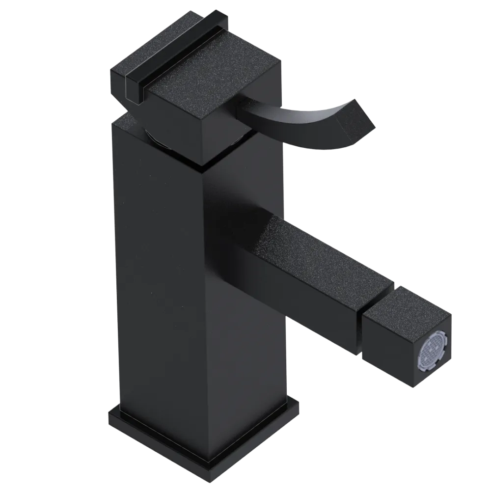 Rubinet Single Control Bidet Fitting (less drain) Matt Black