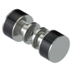 Rubinet Shower Door Knob (set) Satin Nickel