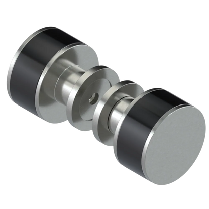 Rubinet Shower Door Knob (set) Satin Nickel