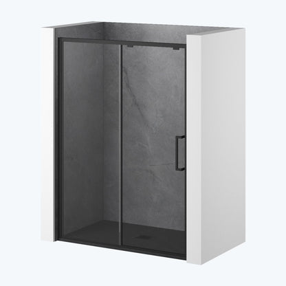 Kalia Concrete #210 - Matte Shower wall - Alcove Installation