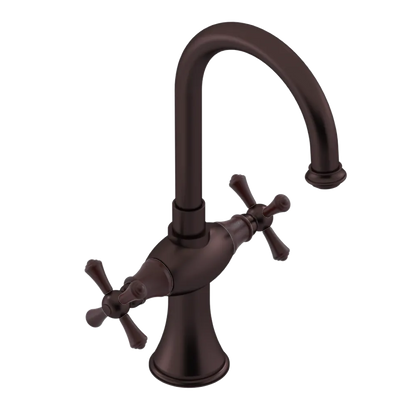 Rubinet Single Hole Dual Handle Lav. Set. (less drain) Oil Rubbed Bronze
