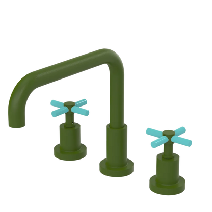 Rubinet Widespread Kitchen Set Green Envy