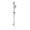 KALIA BASICO2-jet Handshower - Adjustable grab bar for handshower and metal hose assembly