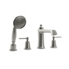 Kalia RUSTIK Deckmount tub faucet with hand shower