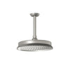 Kalia RUSTIK Round shower head - Vertical arm