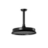 Kalia RUSTIK Round shower head - Vertical arm